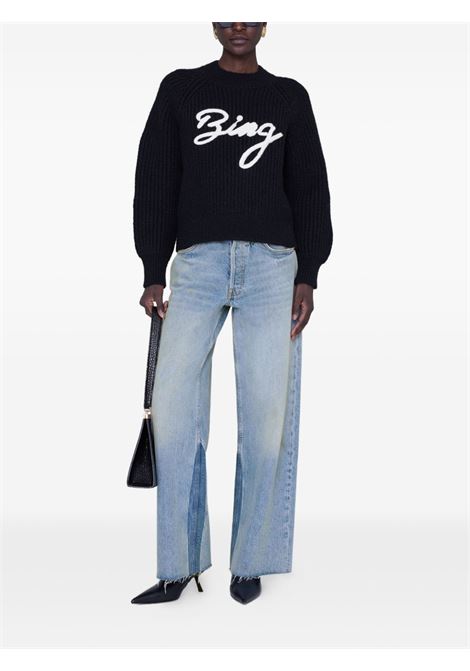 maglione kendrick bing donna nero ANINE BING | A-09-11461BLK26